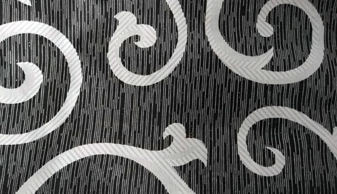 Серые вензеля Поликоттон Серые вензеля Поликоттон
